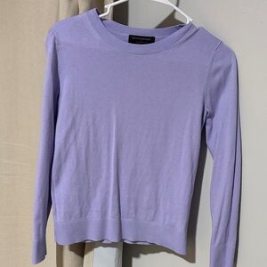 Banana Republic Light Purple Crewneck Sweater
